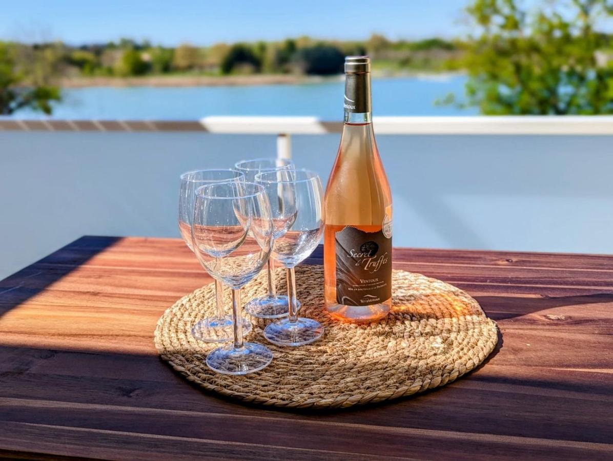 Lakeside Provence - Appartement 4 Etoiles Face Au Lac De Monteux Exteriér fotografie